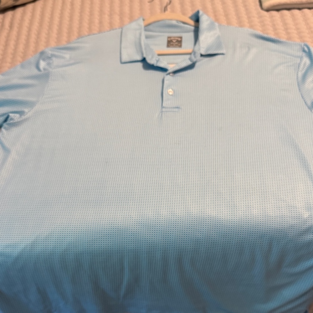 Callaway Sky Blue Men's Polo Shirt
